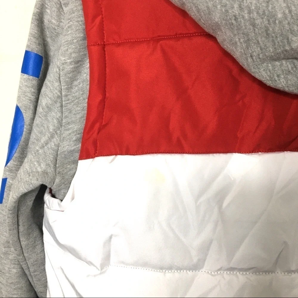 Levi’s‎ Boys Colorblock Logo Puffer Fleece Hoodie Jacket